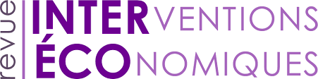 Logo - Revue Interventions écononmiques